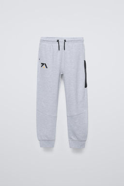 SPORTY TROUSERS WITH TEXTURED DETAIL - Zara фото 4