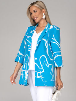 Пиджак Шерри (голубой) - Эльза фото 3