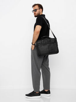 Портфель 11020Z black Zinimsk