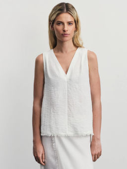 Блузка-топ с бахромой / Zarina  фото 3