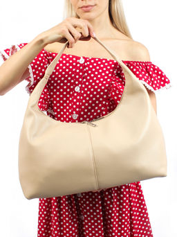 LACCOMA сумка Зафира-L815-бежевый эко кожа хлопок