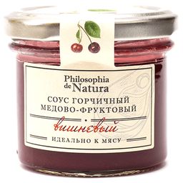 Соус горчичный медово-фруктовый "Вишня" Philosophia de Natura, 100 гр