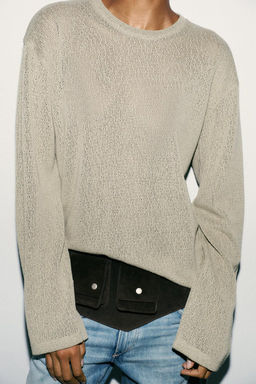CUT-OUT KNIT TOP - Zara фото 3