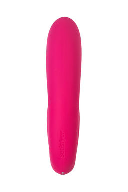 Вибратор Satisfyer Sunray, с вакуум-волновым стимулятором, силикон, розовый, 15 см  фото 3