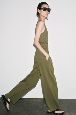 WIDE-LEG TROUSERS - Zara фото 16