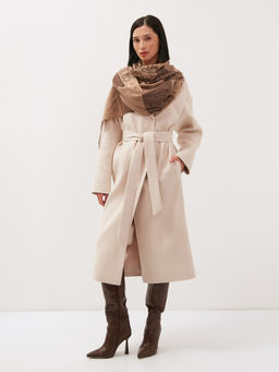 в составе шерсть! теплый двусторонний палантин - Tantino фото 6