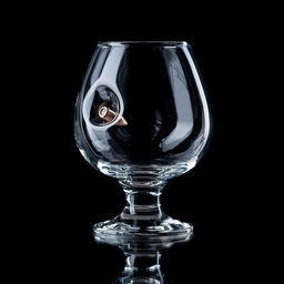 Бокал для коньяка с пулей Непробиваемый, 395 мл