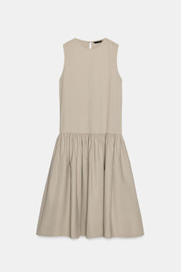 VESTIDO NYLON VOLUMEN / Piedra - Zara фото 6