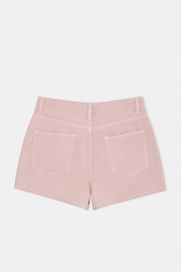 Pembe SUPER MINI Denim Beach Sort TWOSS26SR00168 - Trendyolmilla фото 2