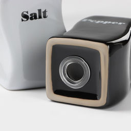 Набор для специй Magistro «Инь-Янь», 2 предмета: солонка, перечница, 150 мл, керамика