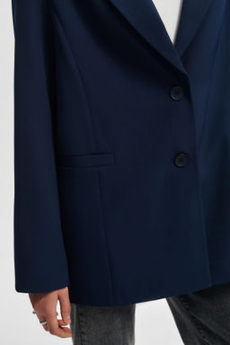 Жакет оверсайз однобортный - Mollis фото 4