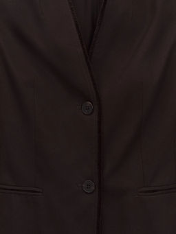 Приталенный жакет из хлопка / Zarina  фото 11