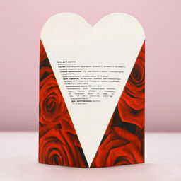 Цена за 2 шт. Соль для ванны Люблю тебя, 200 г, аромат розы, Чистое счастье  фото 5