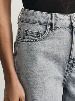 Джинсовые шорты бермуды / Zarina фото 6