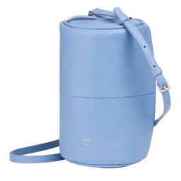 Итальянская кожаная сумка DuDu Bags серии Abigail | пастельно-голубой - Dudubags фото 3