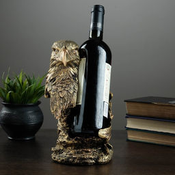 Подставка для бутылки «Орел», под бронзу, 15×14×25 см