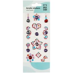 Наклейки акриловые "Shiny crystals" (MS_36668, MESHU)