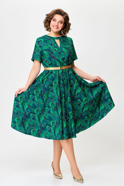 Блуза Swallow 803.2 черный+серебряный узор фото 1089