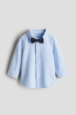 Conjunto de camisa y pajarita