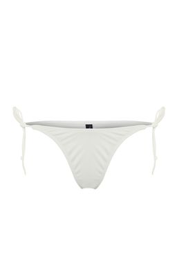 Ekru Baglamal? High Leg Bikini Alt? TBESS23BA00052