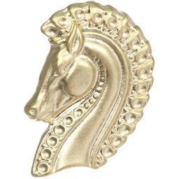 Цена за 4 шт. Брошь "Best Podarok - Hercules", цвет золото, 4*2,5см