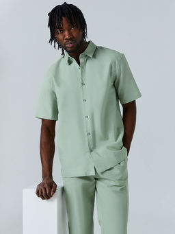 Комплект мужской льняной зеленый - Mark formelle фото 6