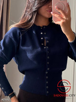 Кофта женская на кнопках