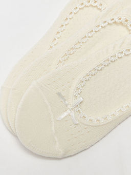 Fiyonk Detayl? Kad?n Babet ?orap 3l? Paket - Waikiki фото 3