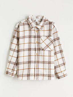 Ekose Desenli Erkek ?ocuk G?mlek