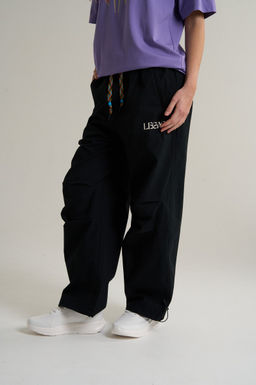 Брюки текстильные Черный KAI Woven Casual Pants - Anta фото 5