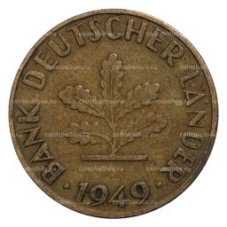10 пфеннигов 1949 года F Германия