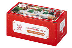 Набор д/специй 2 пр Новогодняя елка 16,5*9*7,5 см, на подставке, NEW BONE CHINA - Elan gallery фото 16