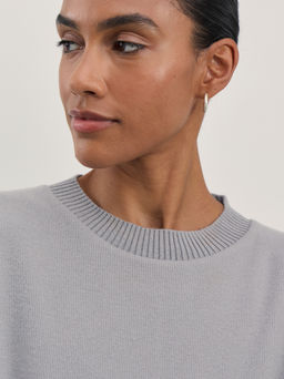 Джемпер из эластичного хлопка / Zarina  фото 6