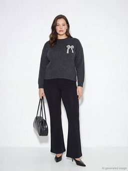 Kar?n Panelli ?spanyol Pa?a Hamile Tayt