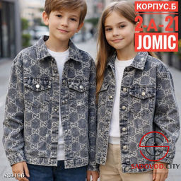 Джинсовая куртка с принтом - Bruno фото 4