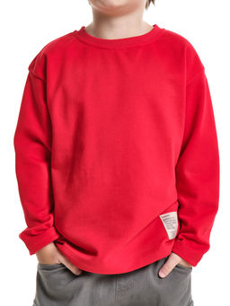 Толстовка для мальчика с шевроном 22-1124 темно-серый меланж - Mini maxi фото 16