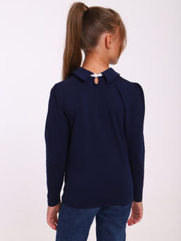 Блузка Вероника белый, БЛ-03-1 От Егорки до Егора фото 8