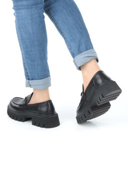 01-C1808-1 BLACK Ботинки демисезонные женские (натуральная кожа) - Фабричный китай фото 3