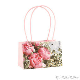 Цена за 10 шт. Пакет для цветов 22х10,5х13,5 см / PP-73 /уп 10/400/