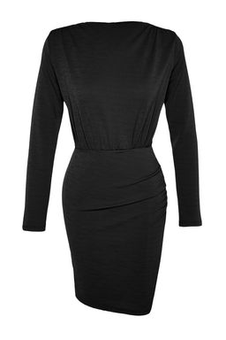 TRENDYOLMILLA Vizon Premium Dokulu Krep Drape Detayl? Mini Orme Elbise TWOAW24EL00137  фото 6
