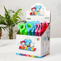 Цена за 24 шт. Мыльные пузыри Формочки цвет МИКС - Simaland фото 2