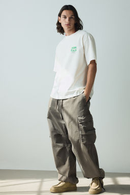 Camiseta con motivo estampado Loose Fit - H&m фото 27
