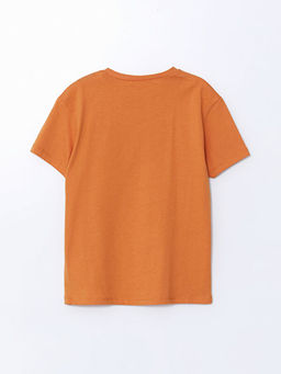 Bisiklet Yaka D?z Penye Erkek Bebek Ti??rt