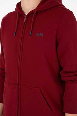 Мужской бордово-красный свитшот Неожиданная скидка в корзине - U.s. polo assn фото 7