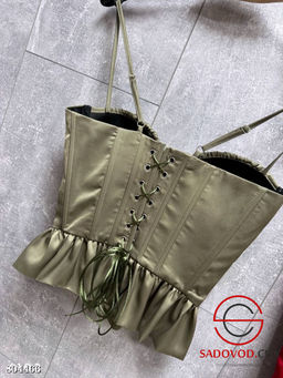 Корсет на шнуровке с чашечками - Bruno фото 11