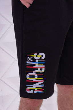 Арт. 6382 Шорты мужские 46-54 (5 шт) Цвет:черный - Идеал фото 2