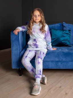 Спортивный костюм Микки, белый-фиолетовый от фабрики Спортсоло