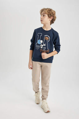 Толстовка Boy Snoopy с круглым вырезом - Defacto фото 2