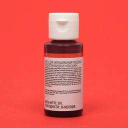 Пищевой краситель гелевый Top decor, красный, 30 г