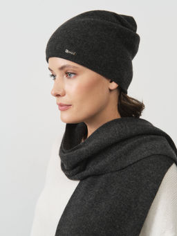 Шарф из кашемира 03034 графит